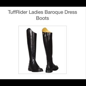 TuffRider size 8 baroque equestrian dress boot